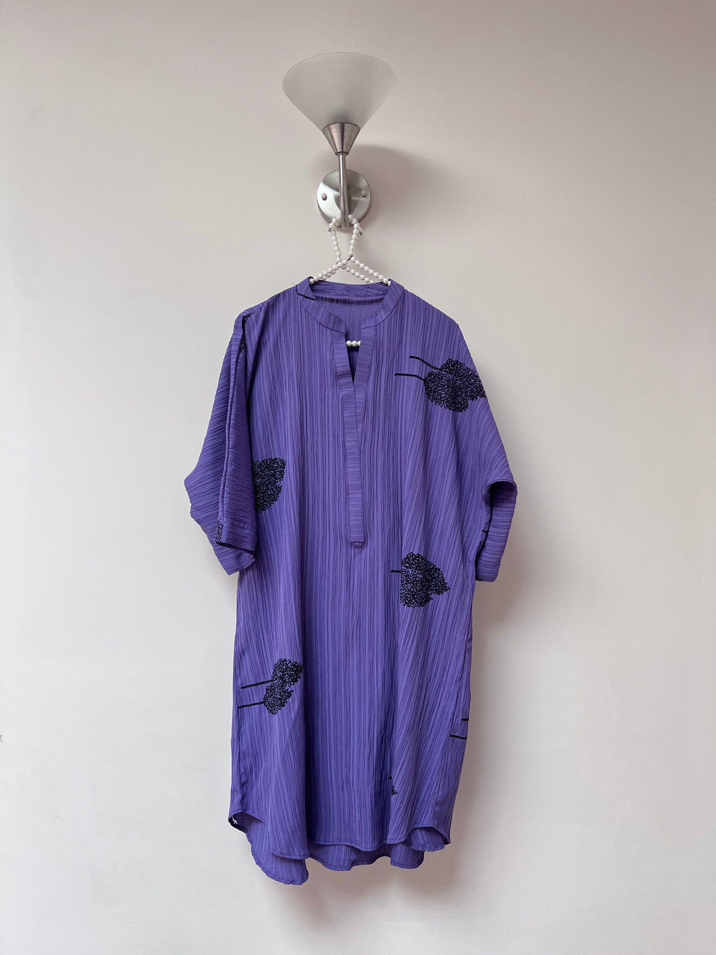 Purple Kaftan Co-ord Set